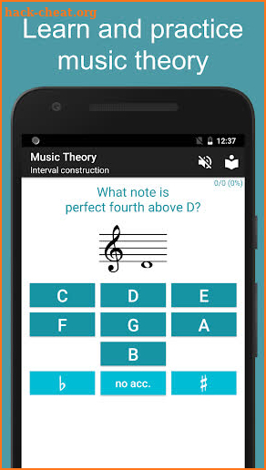 MyMusicTheory - music theory exercises screenshot