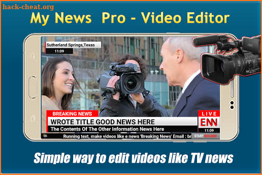 MyNews Rec Pro - Video Editor 2019 screenshot