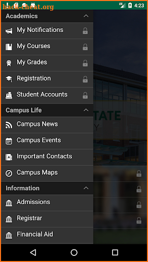 myNSU Mobile App screenshot