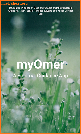 MyOmer: Sefirat Haomer Counter screenshot