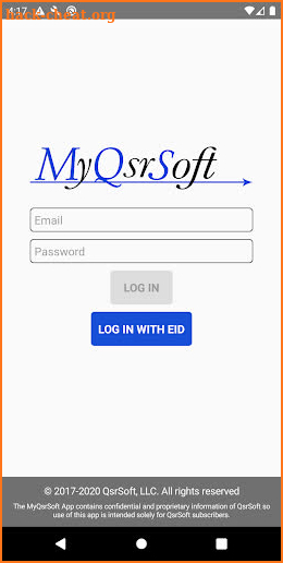 MyQsrSoft v2 screenshot