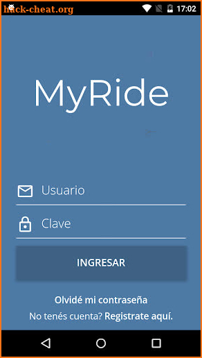 MyRide screenshot