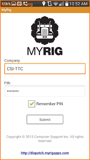 MyRig – Trucker Load Manager screenshot