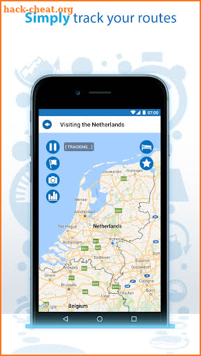 MyRoute-app Mobile screenshot