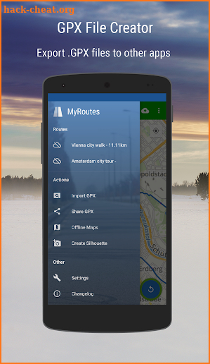 MyRoutes Route Planner screenshot