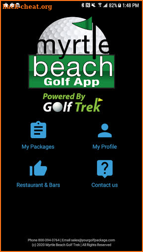 Myrtle Beach Golf App screenshot