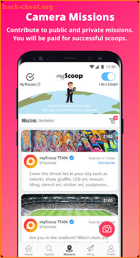 myScoop - Citizen Journalism screenshot