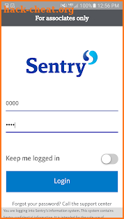 mySentryNet Associate Portal screenshot