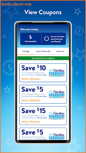 MySimilac® Rewards—Join & Save screenshot
