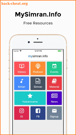 MySimran.Info screenshot