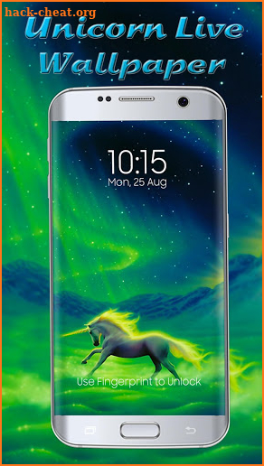 Mysterious Unicorn APUS Live Wallpaper screenshot