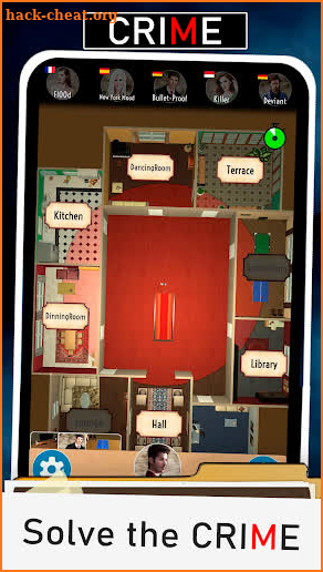 Mystery Crime. Board games screenshot