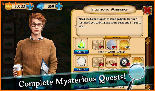 Mystery Society 2: Hidden Objects Games screenshot