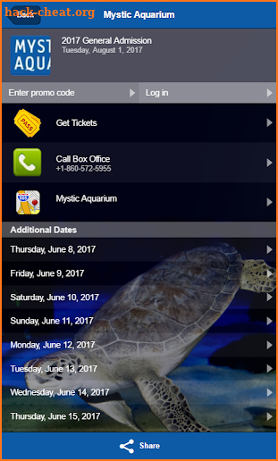 Mystic Aquarium App screenshot