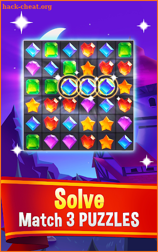 Mystic Gems :  Magic Jewels Match3 screenshot