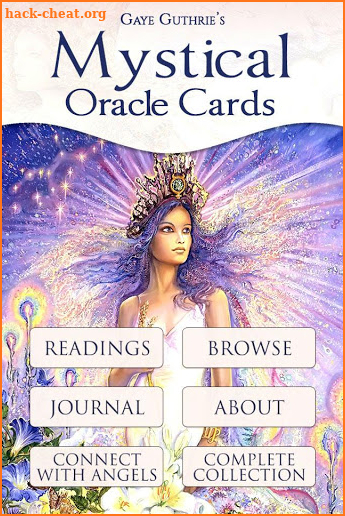 Mystical Oracle Cards screenshot