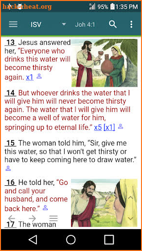 MySword Bible screenshot