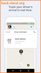 mytaxi – Fast & Secure Taxi Booking App screenshot