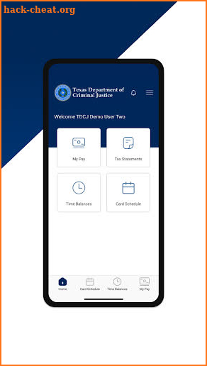 MyTDCJ screenshot