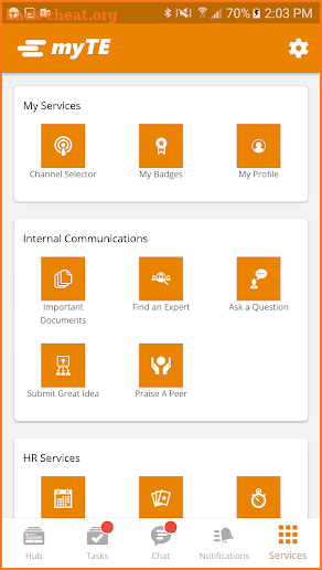 myTE by TE Connectivity screenshot