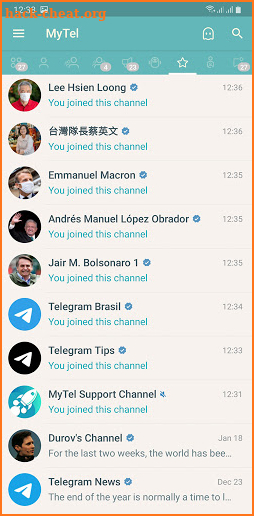 MyTel screenshot