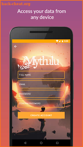 Mythulu Creation Cards screenshot