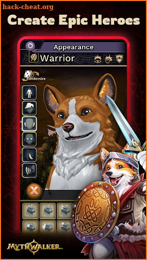 MythWalker screenshot