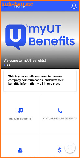 myUT Benefits screenshot