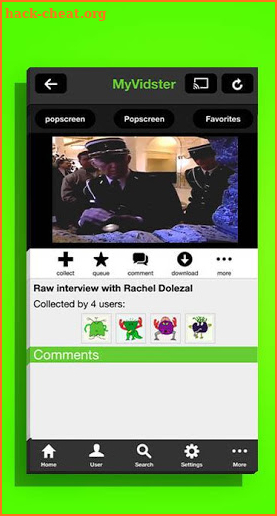 MyVidster - collect the videos you love Advice screenshot