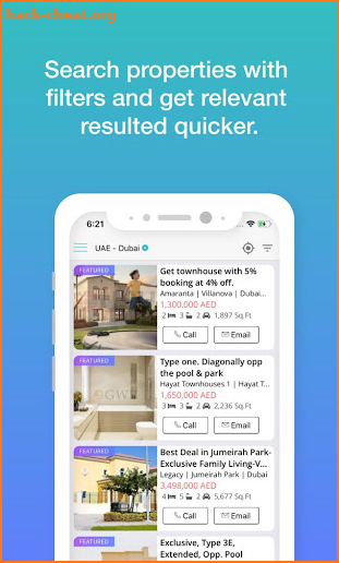 MyVilla.com - Buy or Rent Villas in Dubai screenshot