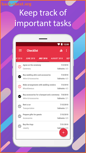 MyWed – Wedding Planner with Checklist and Budget screenshot