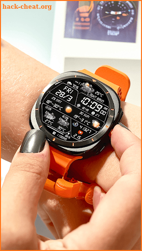 N-SPORT735 Weather Watch Face screenshot