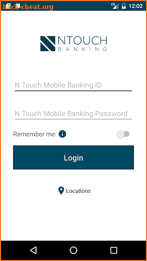 N Touch Banking screenshot