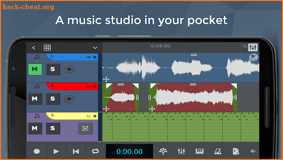 n-Track Studio Pro Music DAW screenshot