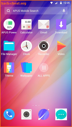 N2OS - APUS Launcher theme screenshot