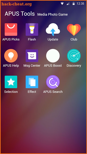 N2OS - APUS Launcher theme screenshot