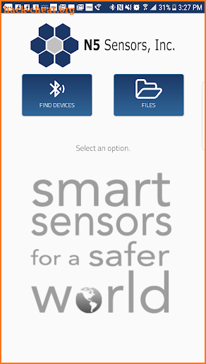 N5 Smart Sensor App screenshot