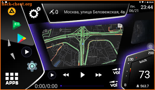 N7_Theme for Car Launcher app screenshot