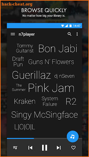 n7player Music Player screenshot