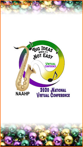 NAAHP 2020 Conference screenshot