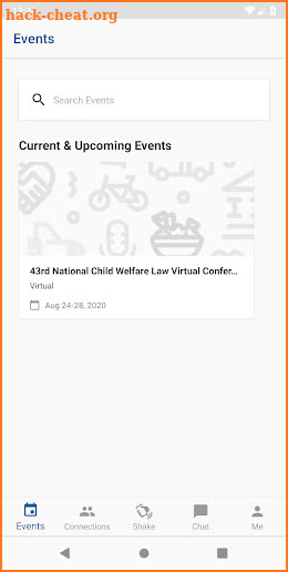 NACC Virtual Conference screenshot