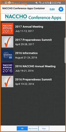 NACCHO Conference Apps screenshot