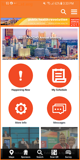 NACCHO Conference Apps screenshot