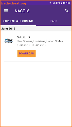 NACE18 Conference & Expo screenshot
