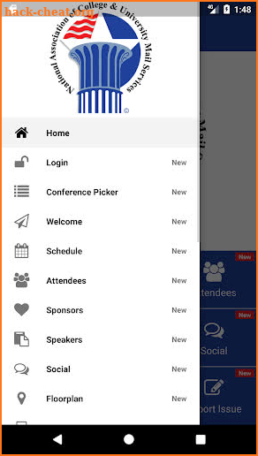 NACUMS Conference screenshot