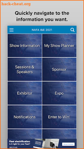 NAFA Institute & Expo 2021 screenshot