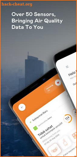 nafas - Jakarta Air Quality screenshot