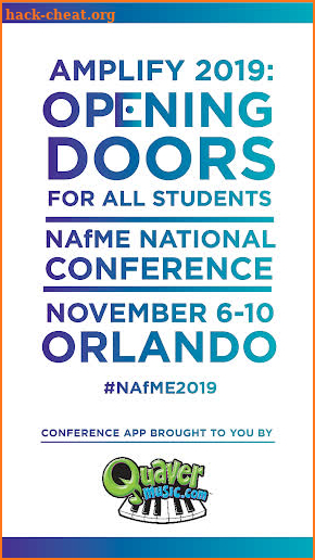 NAfME 2019 National Conference screenshot