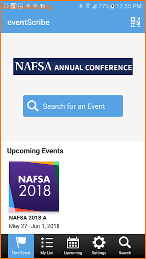 NAFSA Annual Conference screenshot