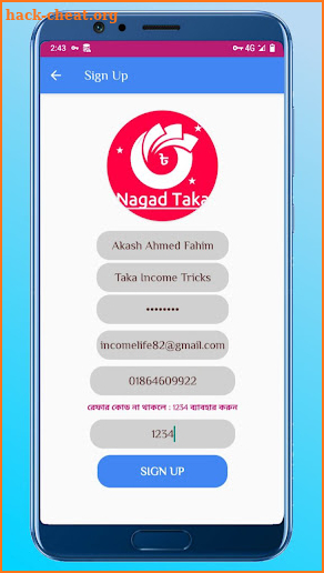 Nagad Taka - Play Lucky Wheel & Win Prizes screenshot